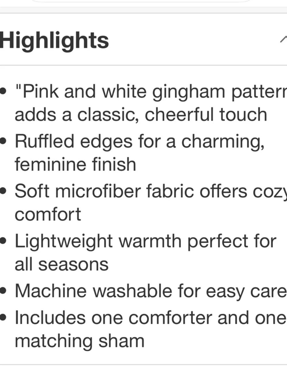 WICKED NWT For Good x Katie Kime Twin gingham Comforter set
